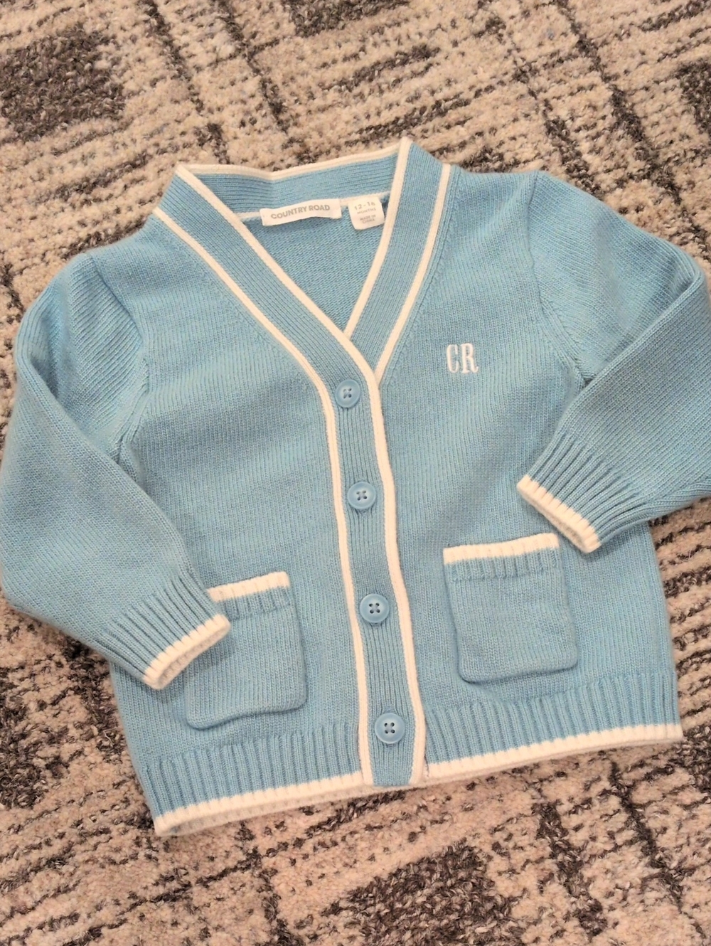 Country Road Cardigan, 12-18m